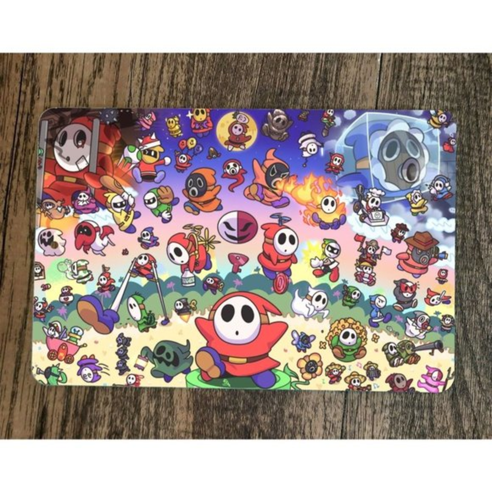 Shy Guys Scene Super Mario Bros‎ 2 Art 8x12 Metal Wall Sign Poster